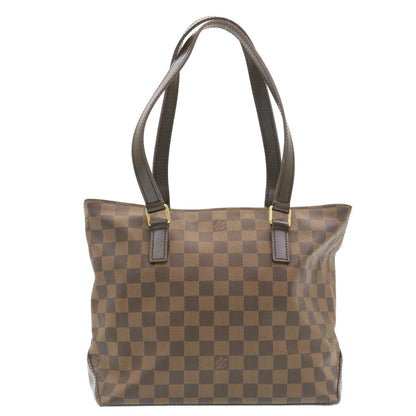 Louis Vuitton Cabas Piano Damier, BROWN, CANVAS, Tote bag