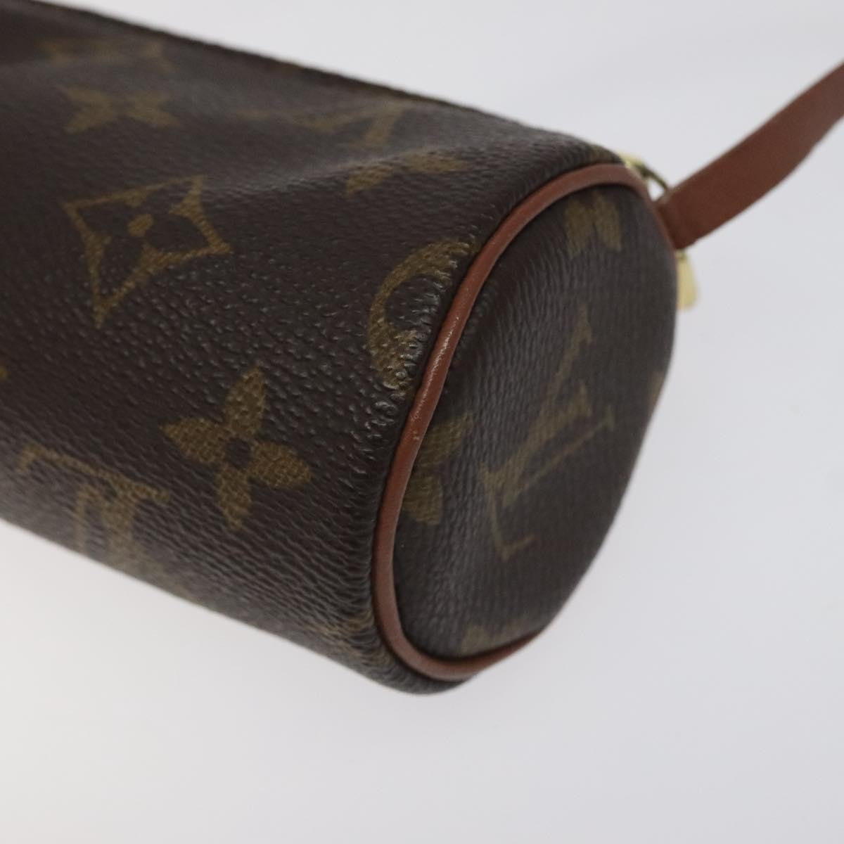 Louis Vuitton Papillon Pochette Monogram Canvas, BROWN, CANVAS, Handbag