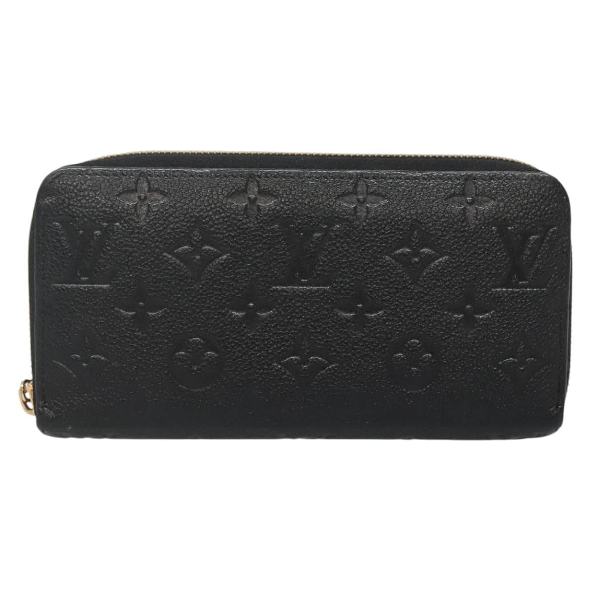 Louis Vuitton Portefeuille zippy Monogramme Empreinte Monogramme Empreinte, BLACK, LEATHER, Wallets