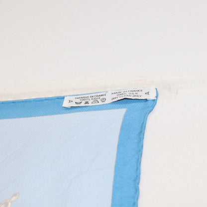 Hermes Carré 90 Silk multicolor, BLUE, SILK, Scarve & shawl