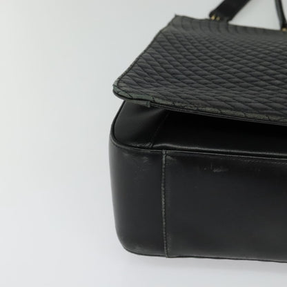 Bally Vintage Shoulder Bag Quilted leather, BLACK, LEATHER, Shoulder bag