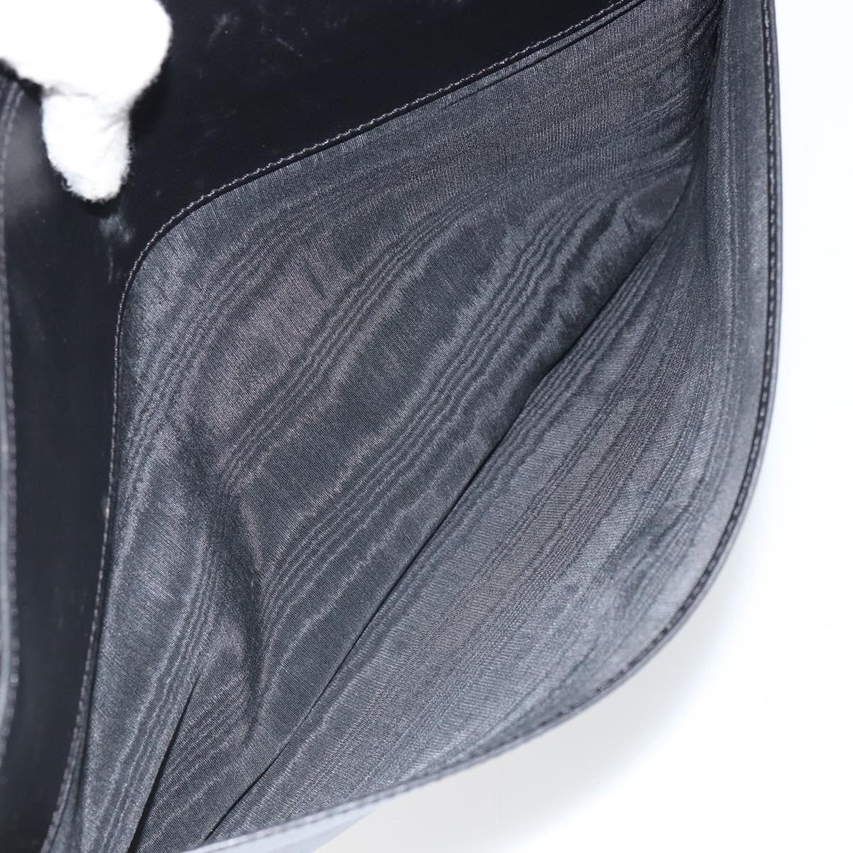 Celine Clutch Bag Leather, BLACK, LEATHER, Clutche & pouche