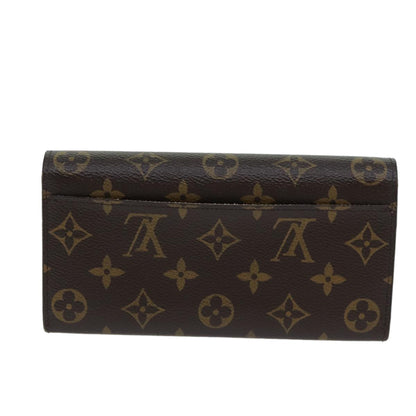 Louis Vuitton Sarah Wallet NM Monogram Canvas, BROWN, CANVAS, Wallets
