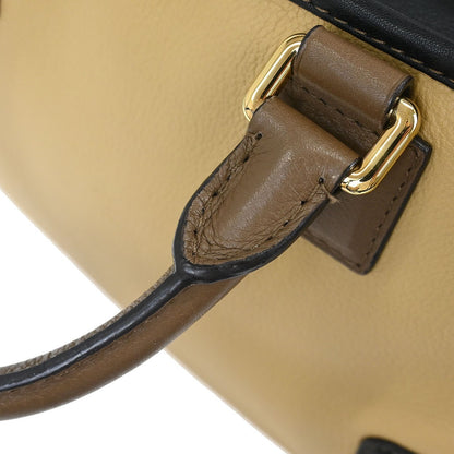Loewe Amazona Bag Leather, BEIGE, LEATHER, Handbag