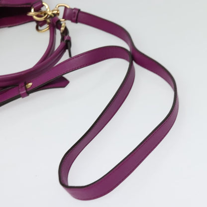 Salvatore Ferragamo Annabell Tote Leather, PURPLE, LEATHER, Handbag