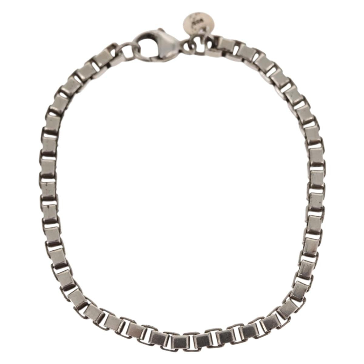 Tiffany & Co. Venetian Link Bracelet Sterling Silver, SILVER, SILVER, Bracelet