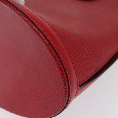 Louis Vuitton Cluny Shoulder Bag Epi Leather, RED, LEATHER, Shoulder bag