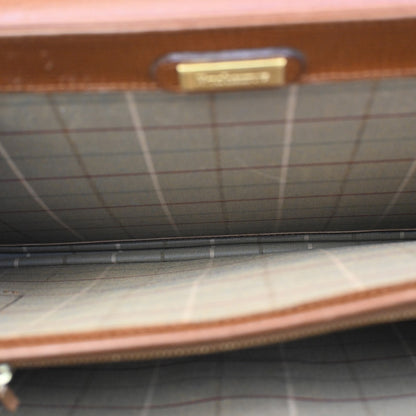 Burberry DK88 Briefcase Bag Leather, BROWN, LEATHER, Briefcase