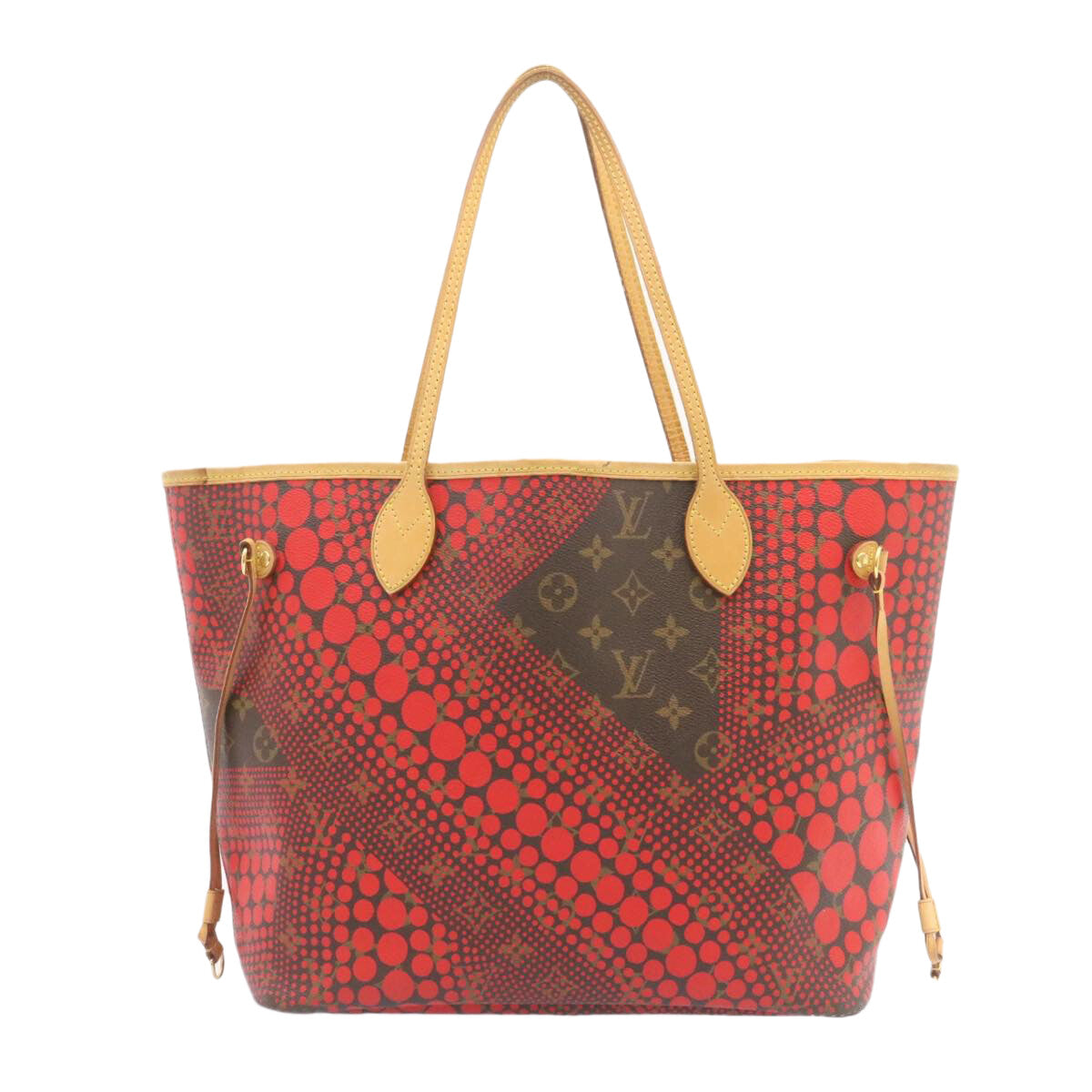 Louis Vuitton Neverfull Tote Limited Edition Kusama Waves Monogram Canvas, MULTICOLOUR, CANVAS, Tote bag