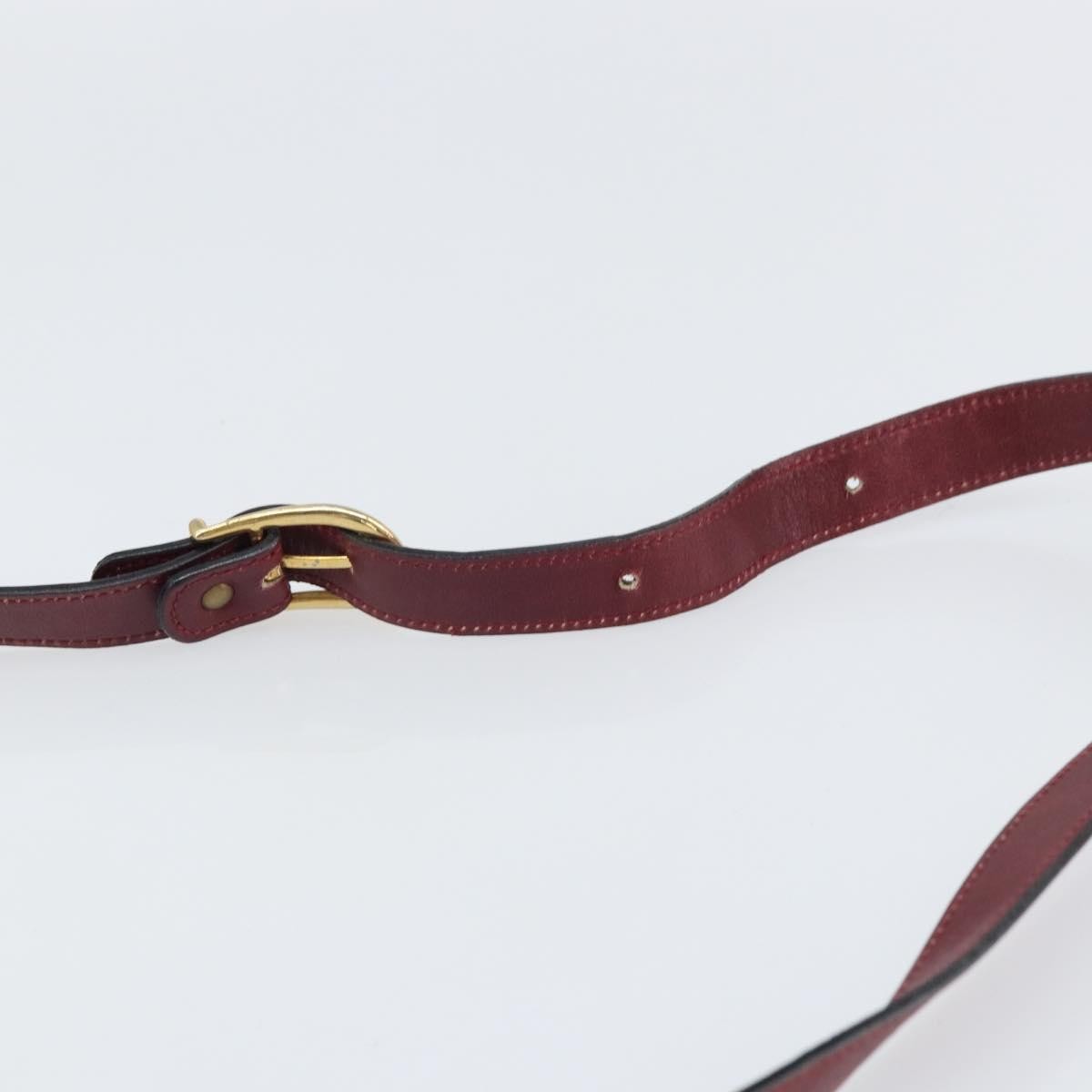 Celine C Sulky Shoulder bag Canvas, RED, CANVAS, Shoulder bag