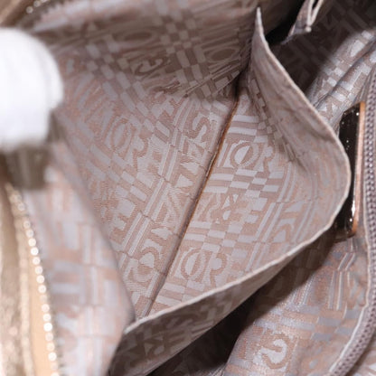 Salvatore Ferragamo Marisa Satchel Leather, GOLD, LEATHER, Handbag