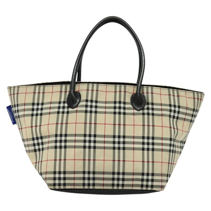 Burberry Nova Check Tote Nylon, BEIGE, NYLON, Tote bag