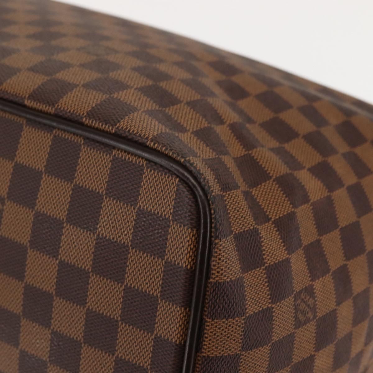 Louis Vuitton Greenwich Travel Bag Damier, BROWN, CANVAS, Travel bag