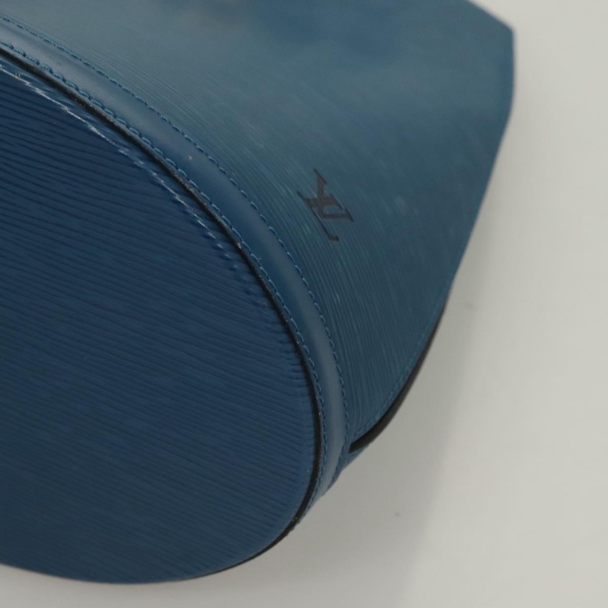 Louis Vuitton Cluny Shoulder Bag Epi Leather, BLUE, LEATHER, Shoulder bag