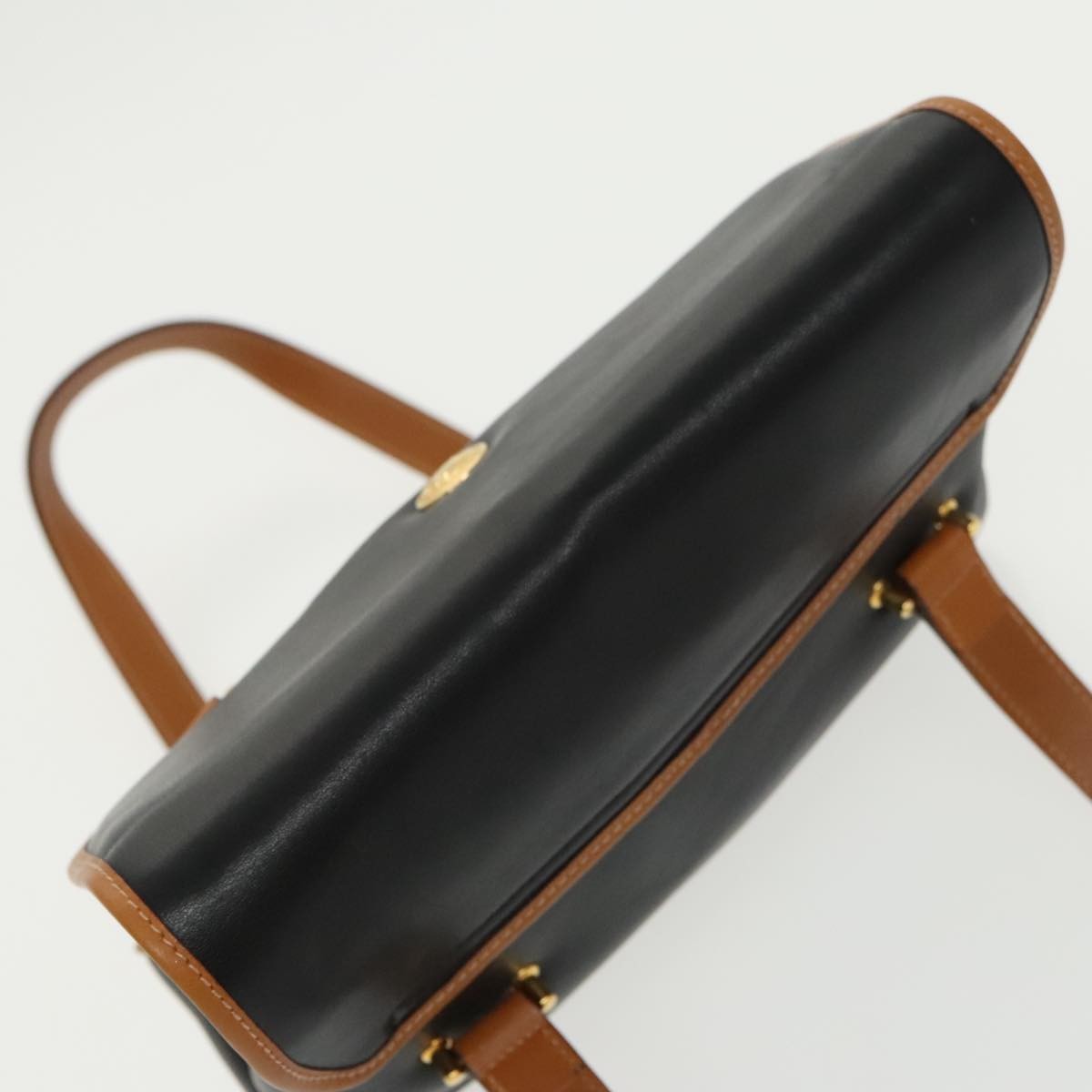 Celine Handbag Leather, BLACK, LEATHER, Handbag