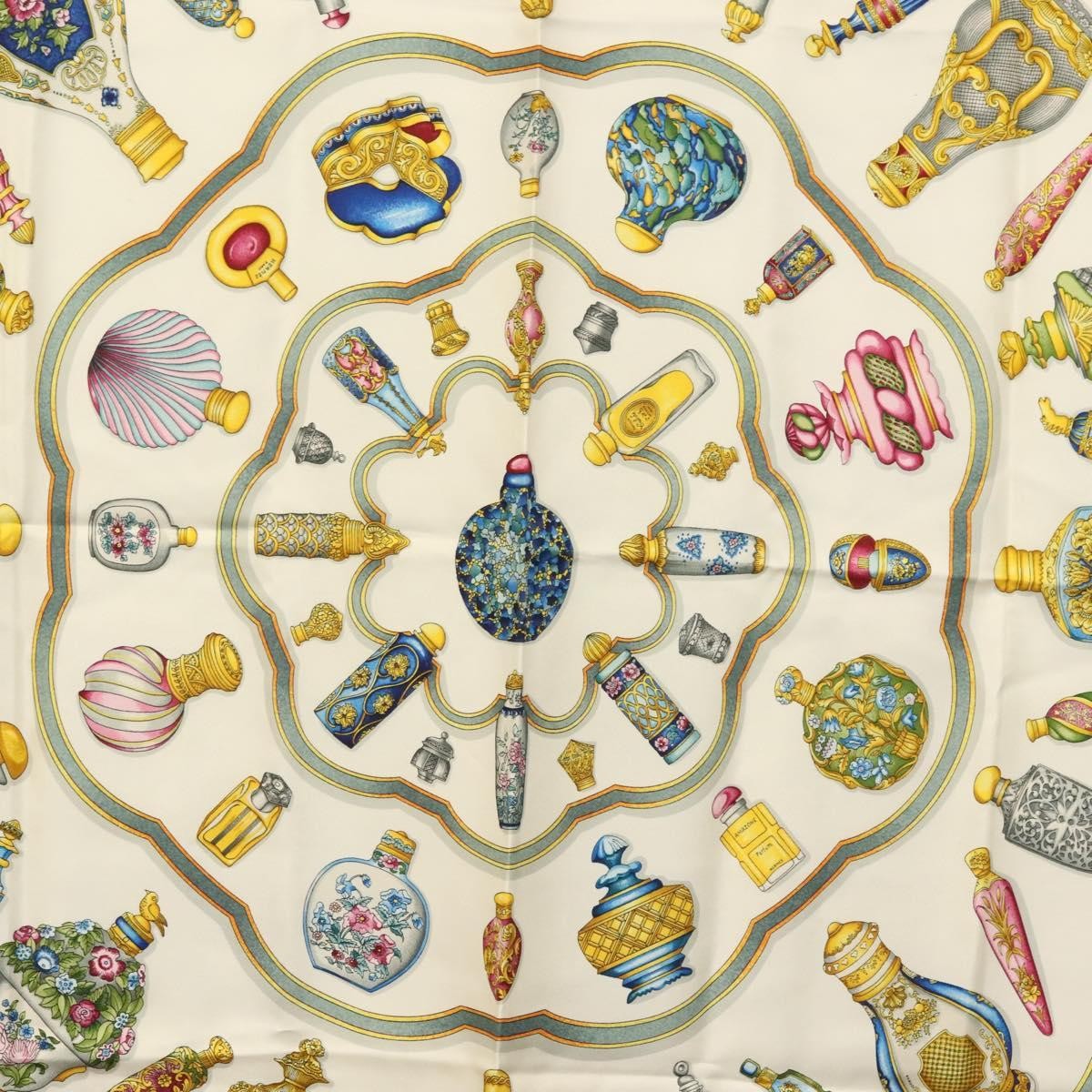 Hermes Carré 90 Silk multicolor, PINK, SILK, Scarve & shawl