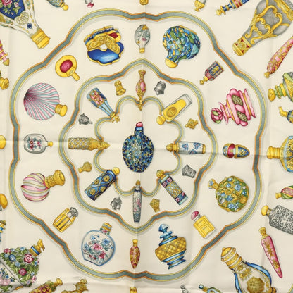 Hermes Carré 90 Silk multicolor, PINK, SILK, Scarve & shawl