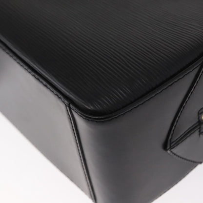 Louis Vuitton Sablons Handbag Epi Leather, Black, Leather, Handbag