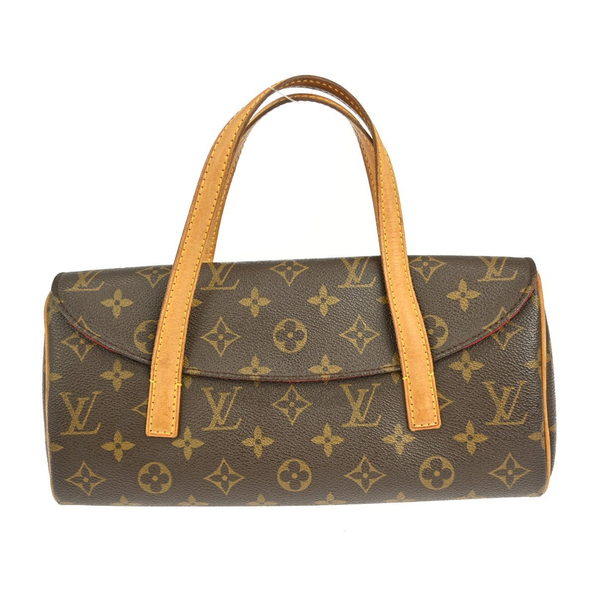 Louis Vuitton Sonatine Handbag Monogram Canvas, BROWN, CANVAS, Handbag