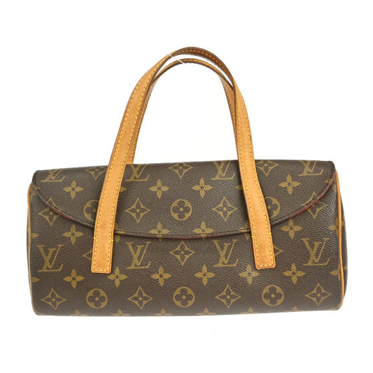 Louis Vuitton Sonatine Handbag Monogram Canvas, BROWN, CANVAS, Handbag