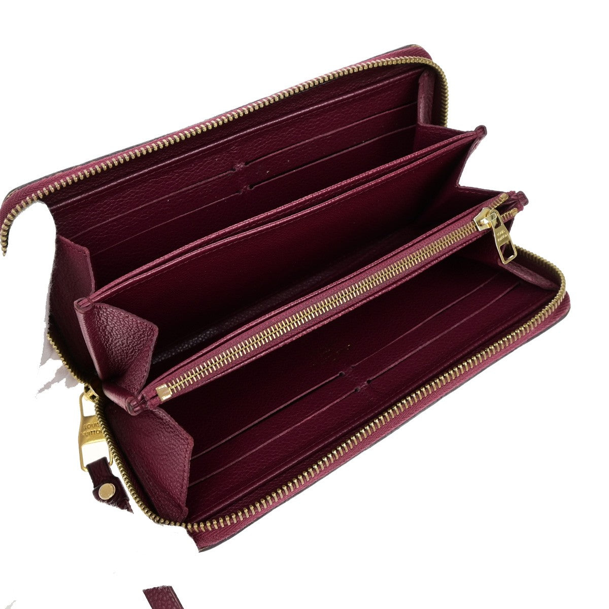 Louis Vuitton Portefeuille zippy Monogramme Empreinte Monogramme Empreinte, PURPLE, LEATHER, Wallets
