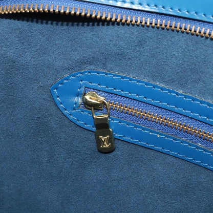 Louis Vuitton Saint Jacques Handbag Epi Leather, Blue, Leather, Shoulder Bag