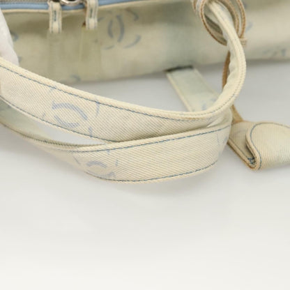 Chanel Zip Around Travel Bag Denim, BLUE, DENIM_JEANS, Travel bag