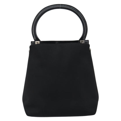 Salvatore Ferragamo Vintage Handbag Nylon, Black, Nylon, Handbag