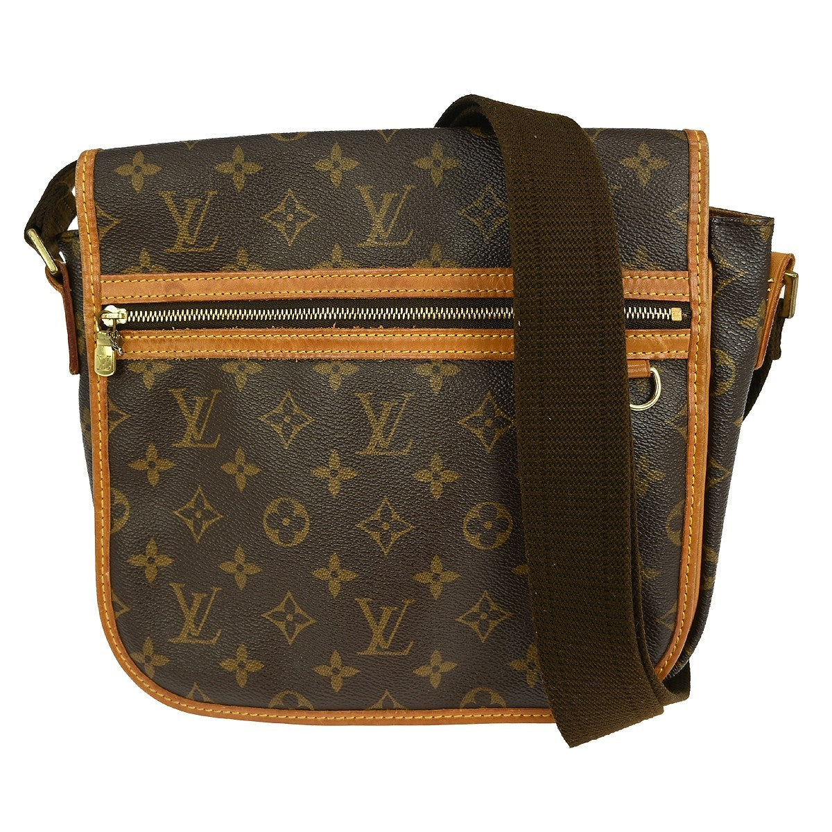 Louis Vuitton Bosphore Messenger Bag Monogram Canvas, BROWN, CANVAS, Shoulder bag
