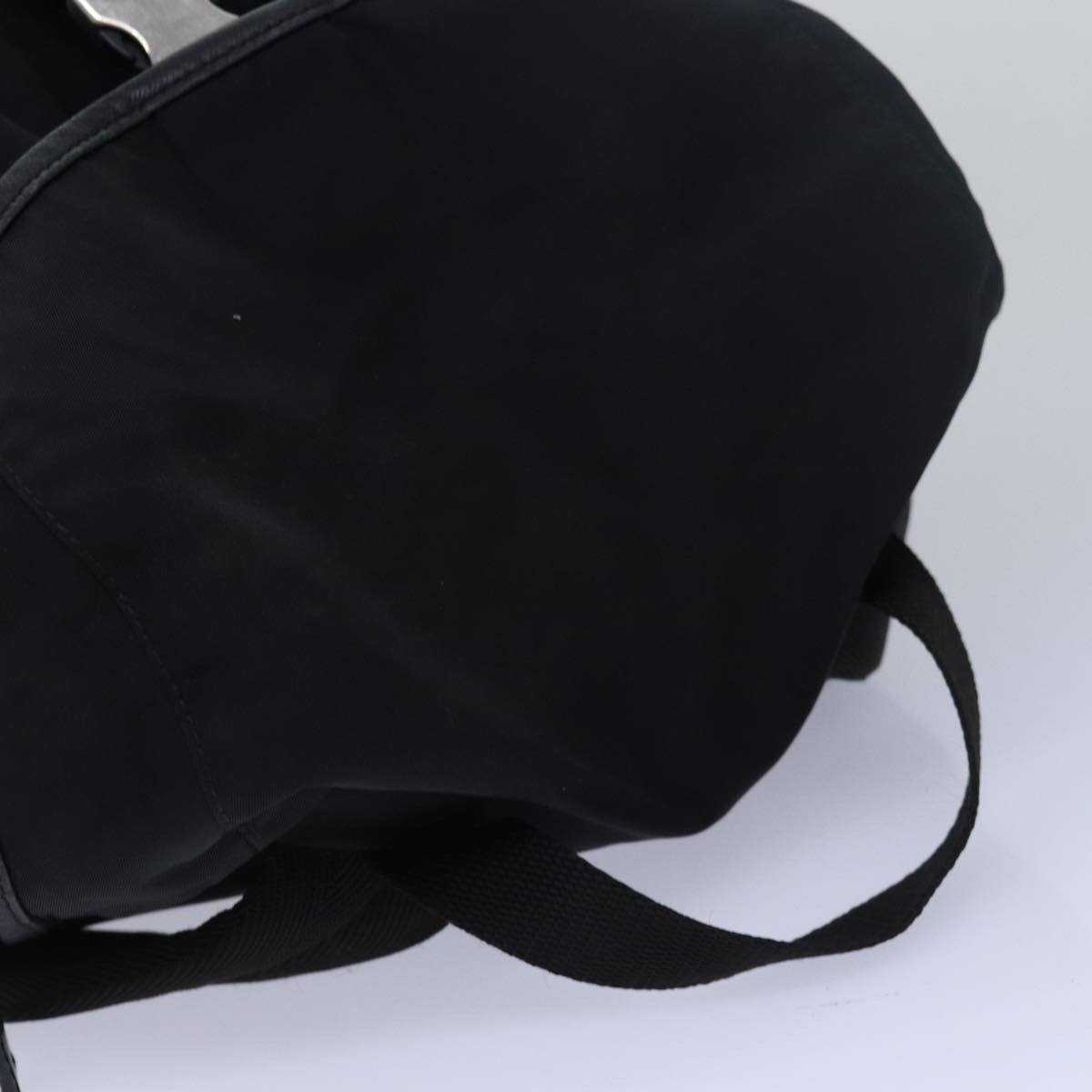Prada Double Front Pocket Backpack Tessuto, BLACK, NYLON, Backpack