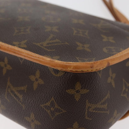 Louis Vuitton Sologne Handbag Monogram Canvas, Brown, Canvas, Shoulder Bag