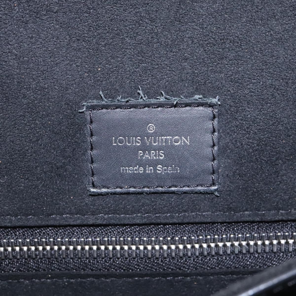 Louis Vuitton Harrington Messenger Bag Epi Leather, BLACK, LEATHER, Crossbody bag