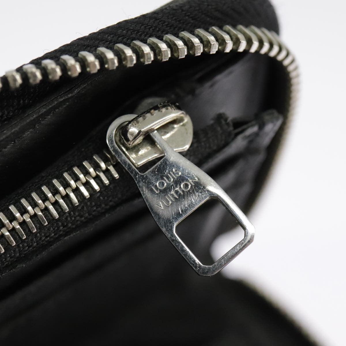 Louis Vuitton Zippy wallet vertical Damier Graphite, BLACK, CANVAS, Wallets