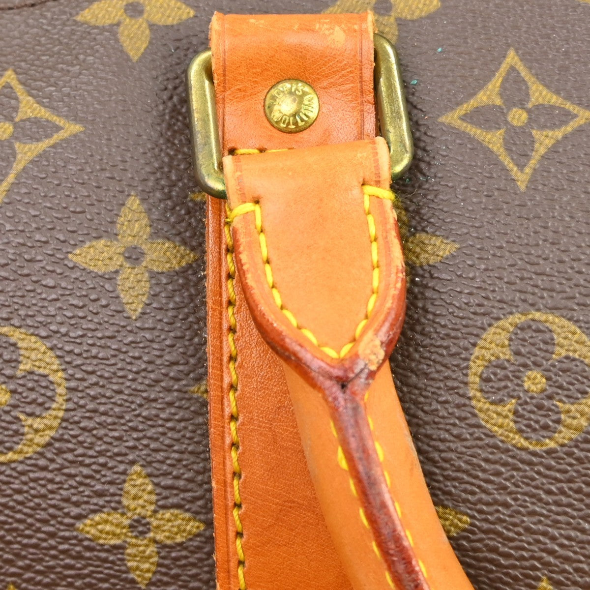 Louis Vuitton Keepall Bandouliere Bag Monogram Canvas, BROWN, CANVAS, Travel bag