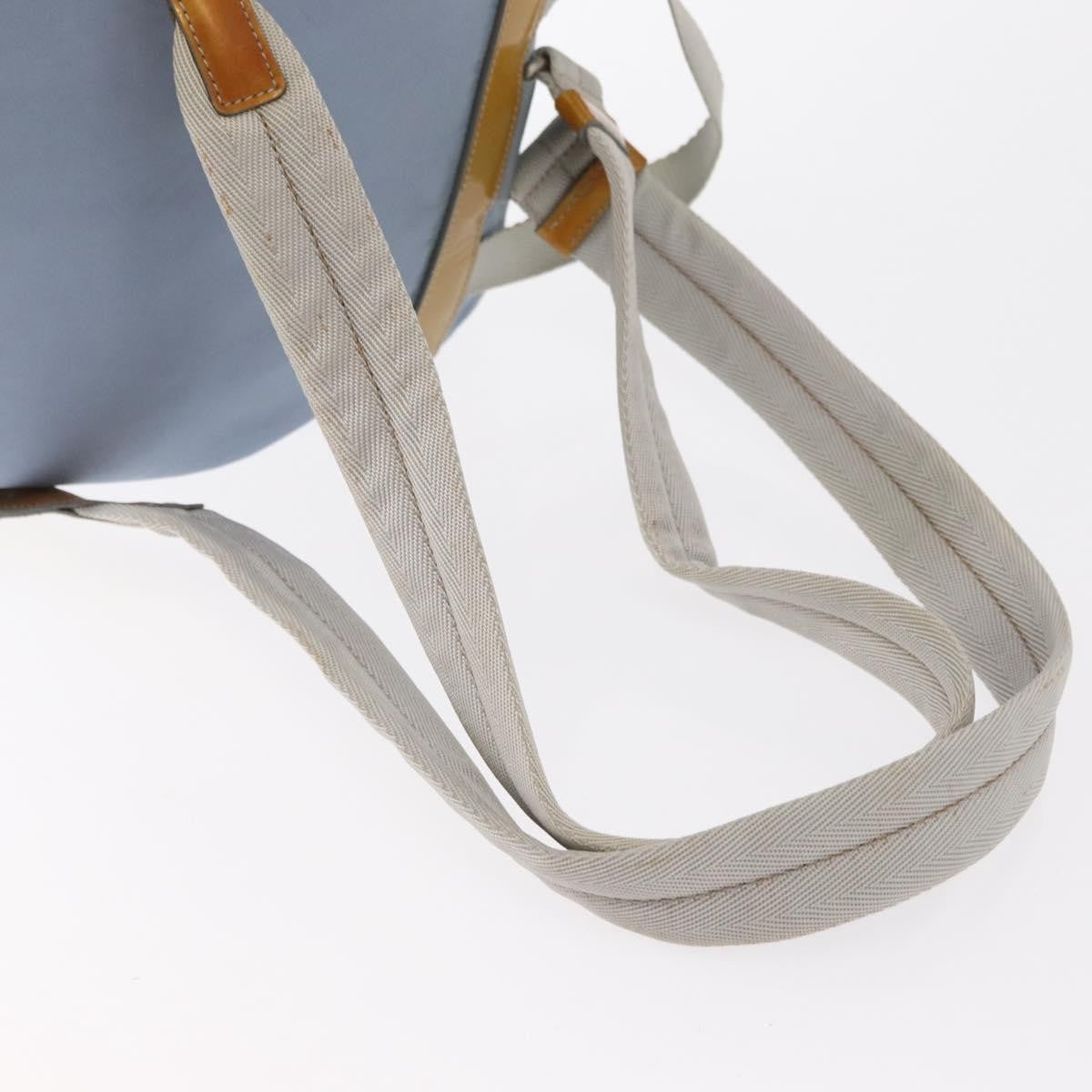 Prada Double Front Pocket Backpack Tessuto, BLUE, NYLON, Backpack