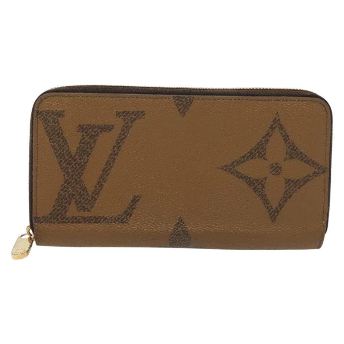 Louis Vuitton Zippy wallet Canvas, Brown, Canvas, Wallet