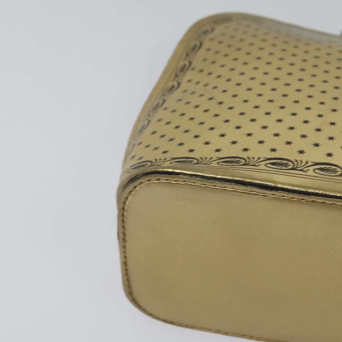 Gucci Dome Crossbody Bag Limited Edition Printed Leather, GOLD, LEATHER, Shoulder bag