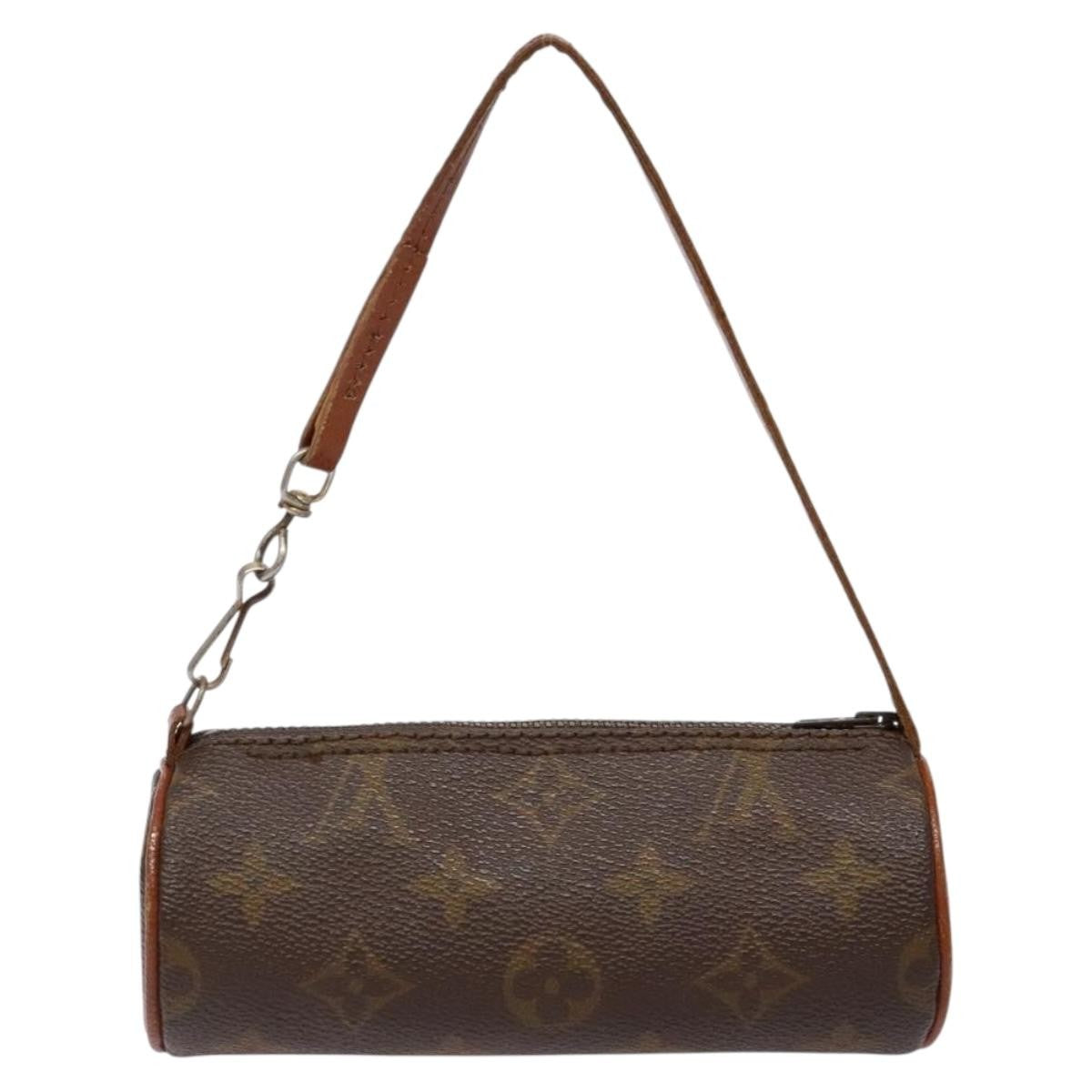 Louis Vuitton Papillon Pochette Monogram Canvas, BROWN, CANVAS, Handbag
