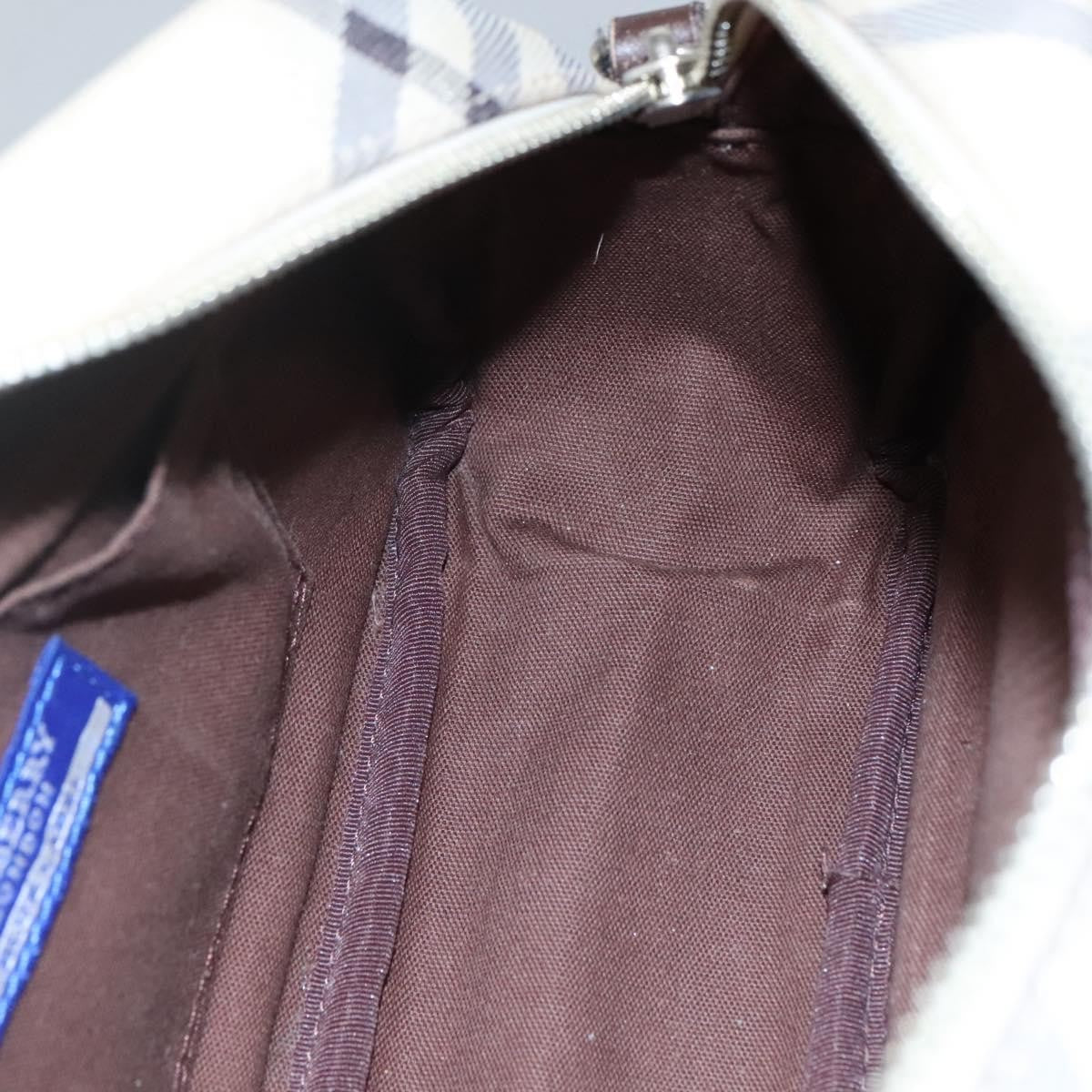 Burberry Nova Check Blue Label Nylon, BEIGE, NYLON, Shoulder bag