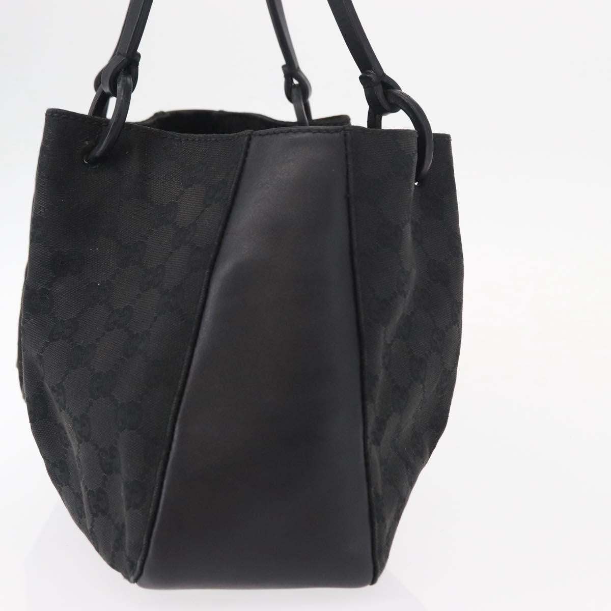 Gucci Vintage Handbag Canvas, BLACK, CANVAS, Handbag