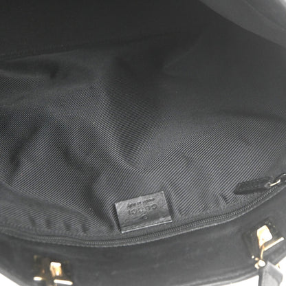 Gucci Vintage Bucket Shopping Tote GG Canvas, BLACK, CANVAS, Tote bag