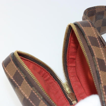 Louis Vuitton Geronimos Waist Bag Damier, Brown, Canvas, Shoulder Bag