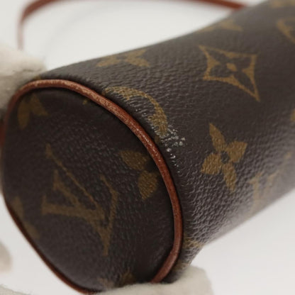 Louis Vuitton Papillon Pochette Monogram Canvas, BROWN, CANVAS, Handbag