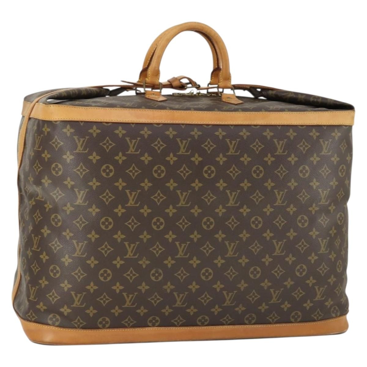 Louis Vuitton Cruiser Handbag Monogram Canvas, BROWN, CANVAS, Travel bag