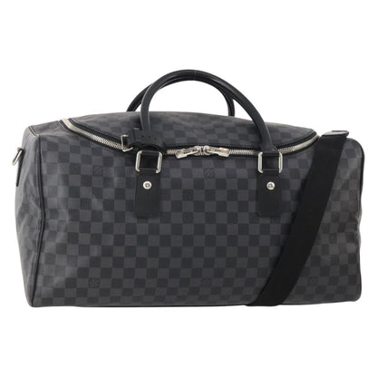 Louis Vuitton Roadster Duffle Bag Damier Graphite, Gray, Canvas, Travel Bag