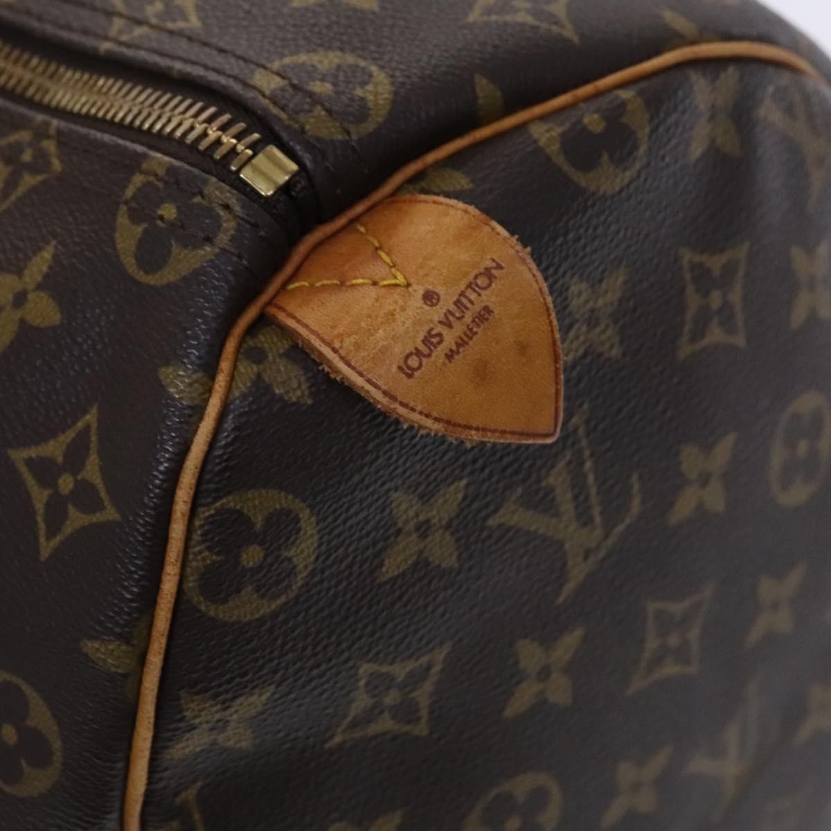 Louis Vuitton Keepall Bag Monogram Canvas, BROWN, CANVAS, Travel bag