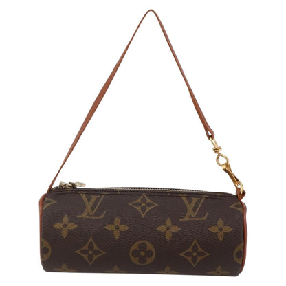 Louis Vuitton Papillon Pochette Monogram Canvas, BROWN, CANVAS, Handbag