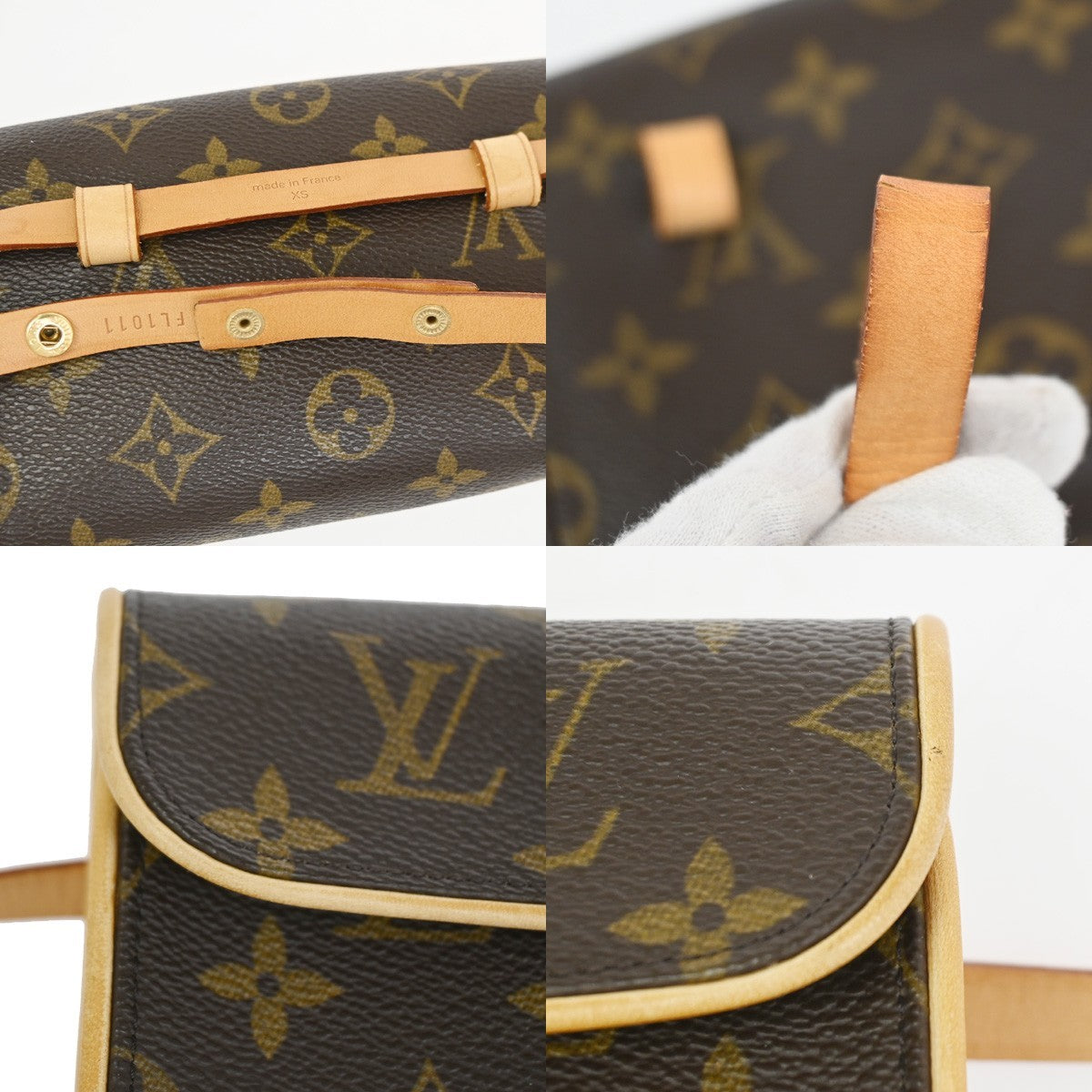 Louis Vuitton Florentine Waist Bag Monogram Canvas, Brown, Canvas, Clutch