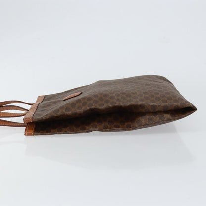 Celine Vintage Macadam Tote bag Canvas, BROWN, CANVAS, Tote bag