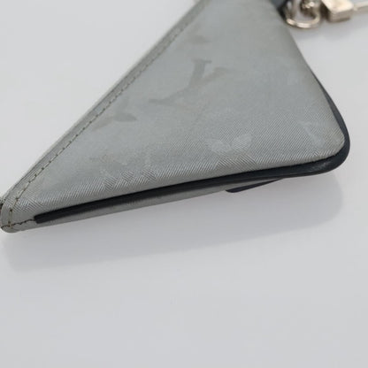 Louis Vuitton Porte cles satellite Canvas, Silver, Canvas, Charm